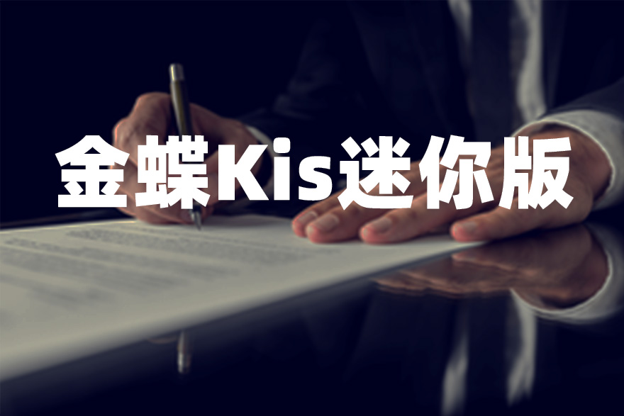 金蝶kis迷你版V14.0 中小企业代理记账永久单机加密狗财务软件erp